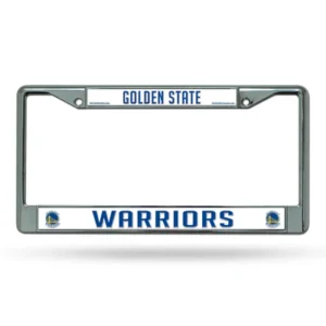 Golden State Warriors Metal License Plate