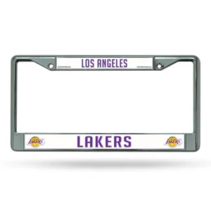 Los Angeles Lakers Metal License Plate