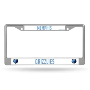 Memphis Grizzlies Metal License Plate