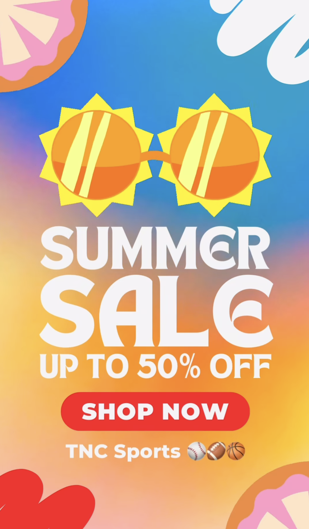TNC sports summer sale