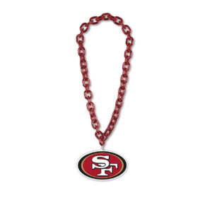 49ers Necklace Big Fan Chain