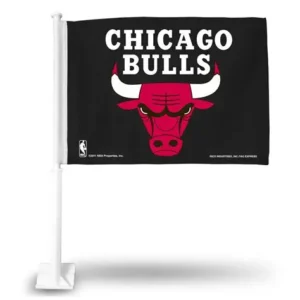 Bulls Car Flag