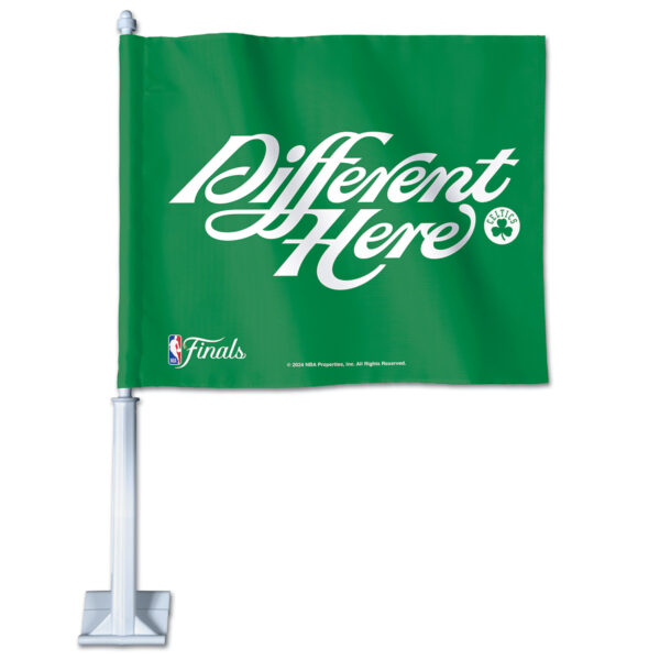 Celtics Car Flag