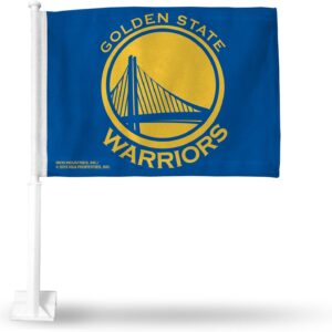 Warriors Car Flag