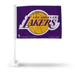 Lakers Car Flag